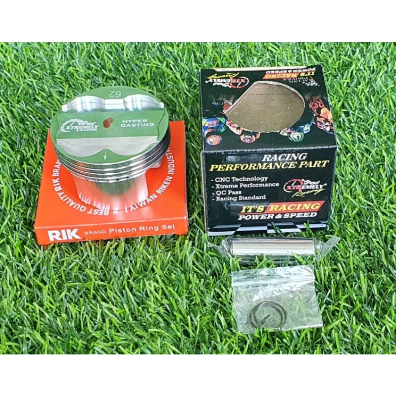 Piston Hyper Casting High Compresi MX / MX King / N max / Aerox / Wr155 / R15VVA Size 62mm & 63mm-5