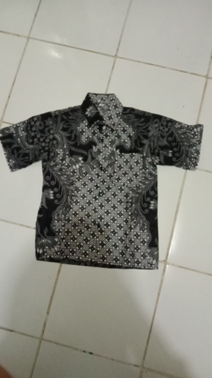 Kemeja Anak Batik Hem Anak Laki Laki Lengkap Ulir Cendrawasih Annabel Alita 3 - 9 Tahun