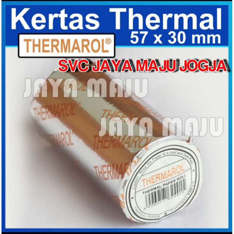 

57 X 30 THERMAROL KERTAS THERMAL TANPA RIBBON DIRECT THERMAL || 57X30 57MM X 30MM THERMAL ROLL MINI PRINTER THERMAL KERTAS STRUK EDC ATM ANTRIAN PELAYANAN KARCIS PARKIR STRUK KASIR CAFE RESTO RESTORAN TOKO PULSA LISTRIK MINIMARKET SEMBAKO