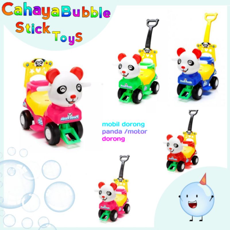 motor panda dorong anak mainan anak / sepeda dorong anak / mobil dorong anak panda