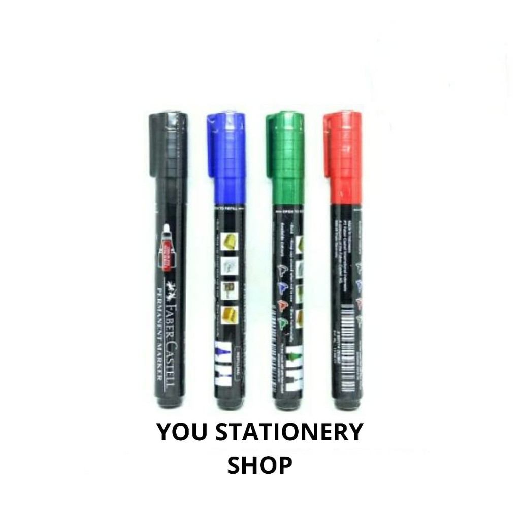 

Spidol Permanent Faber Castell / Permanent Marker Faber Castell