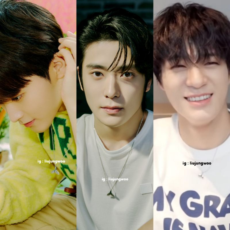 READY STOCK JENO MARK JAEHYUN WHALE TAIL NECKLACE ORIGINAL DELIXIR