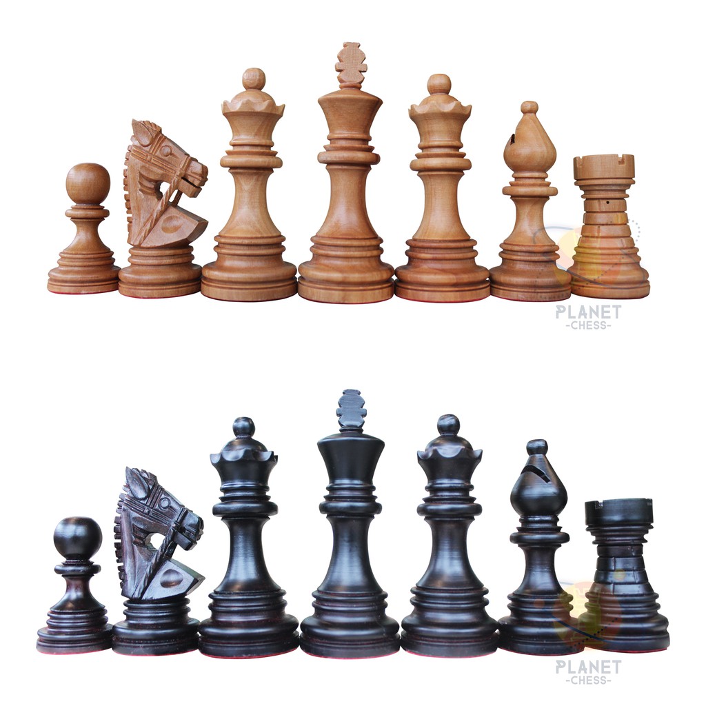 Bidak Catur Kayu Sawo Model Kuda Tali Doff Edition Ekstra Menteri Premium Quality