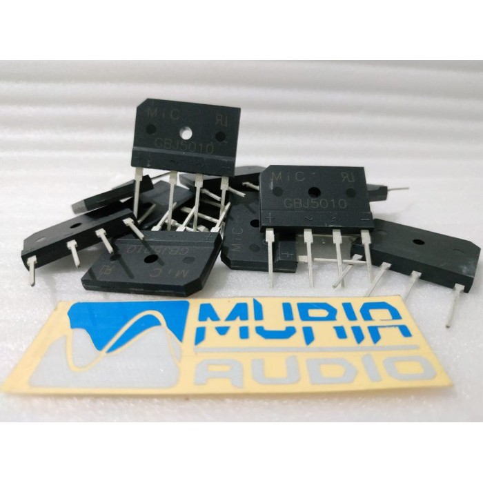DIODE BRIDGE 50A GBJ5010 ORIGINAL / DIODA SISIR 50 AMPERE 1000V