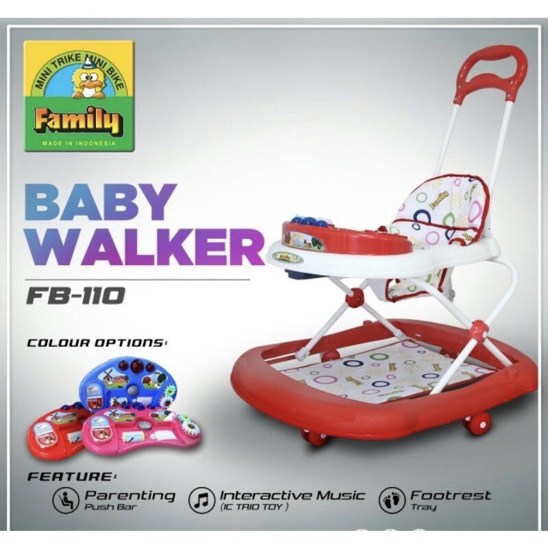 Baby Walker Family FB110 dorongan