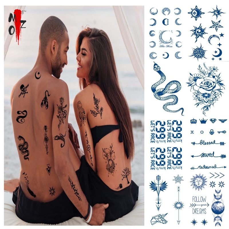 【MOZ】 tato temporer tahan lama 15 hari tato temporer anti air