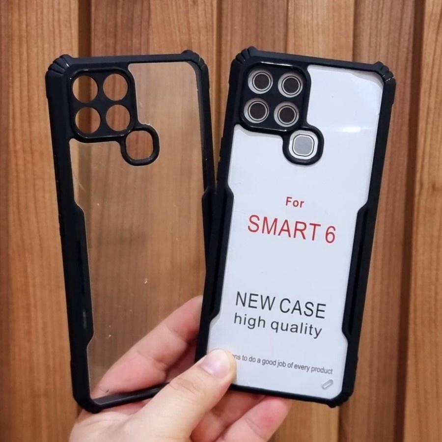 CASE FUSION ARMOR SHOCKPROOF INFINIX SMART 6 SMART 7 SOFTCASE - FA