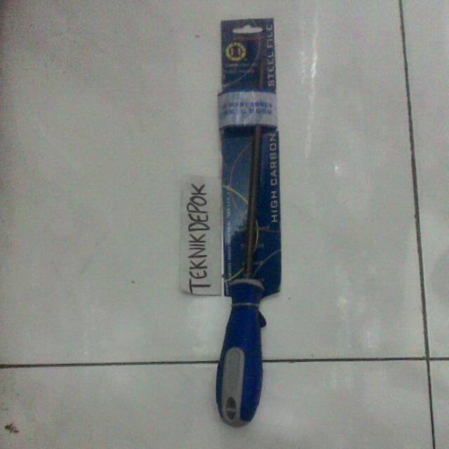 Kikir kayu 8 inch  kikir besi bulat high csrbon steel file round c-mart