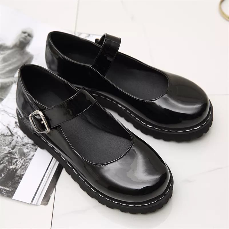 SEPATU DOCMART DISSA / SEPATU GESPER STYLE KOREA PREMIUM 005