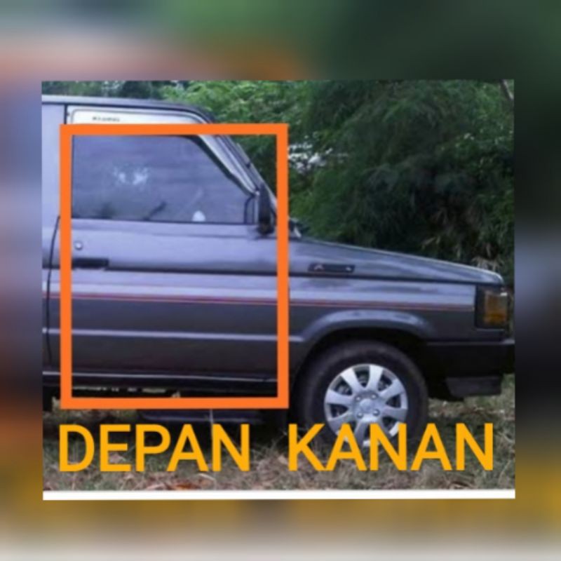 Karet pintu kijang super grand jantan rover 1986 sampai 1991 depan kanan