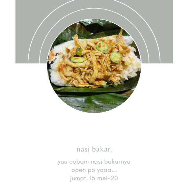 

nasi bakar