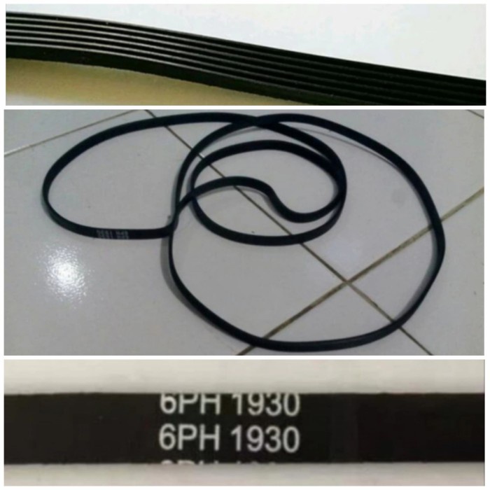 Vanbelt V Belt Dryer Electrolux Manual Edv 705 606E 600 6001 7051 500 Star