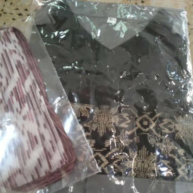 Bswart Batik Hrb026 Kenongo Hem Pendek Padi Pekalongan M L Xl Batik Pria Murah Modern Grosir