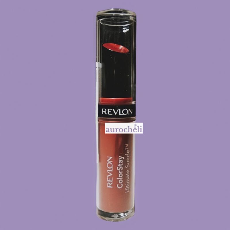 REVLON COLORSTAY ULTIMATE SUEDE SHADE 080 FASHIONISTA LIPSTICK LIPSTIK GINCU LIPCREAM LIPMATTE