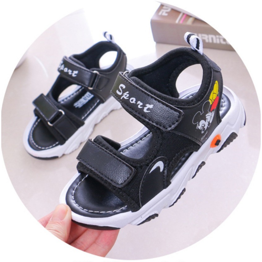 JS FASHION SANDAL TALI ANAK MICKEY MOUSE FS274