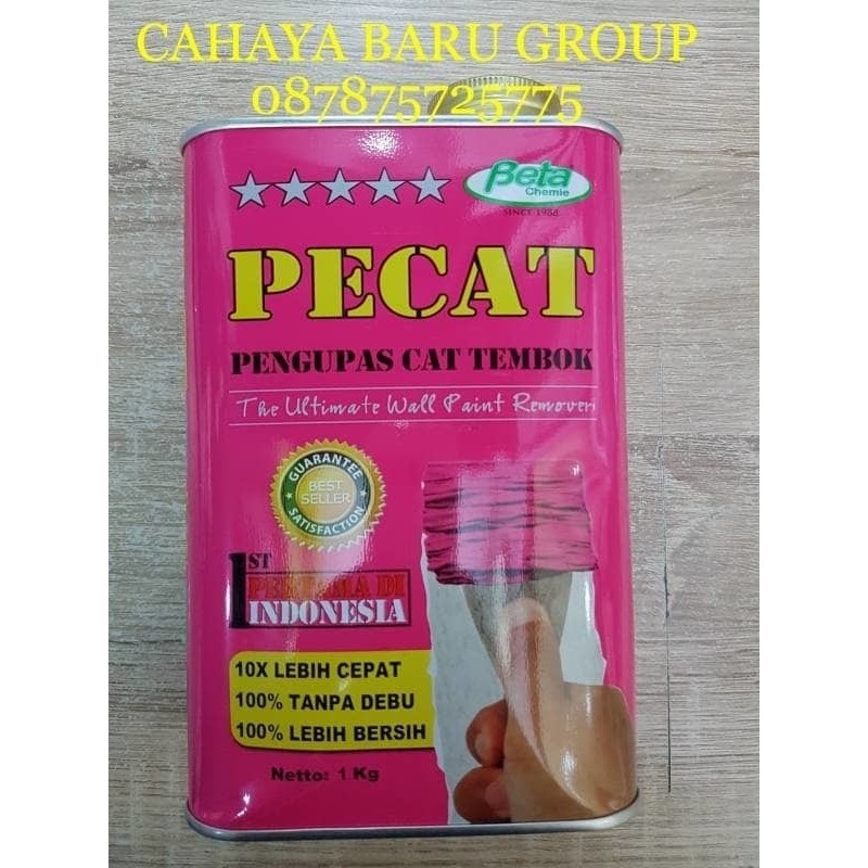 CAIRAN PERONTOK CAT PENGUPAS CAT PECAT 4 KG