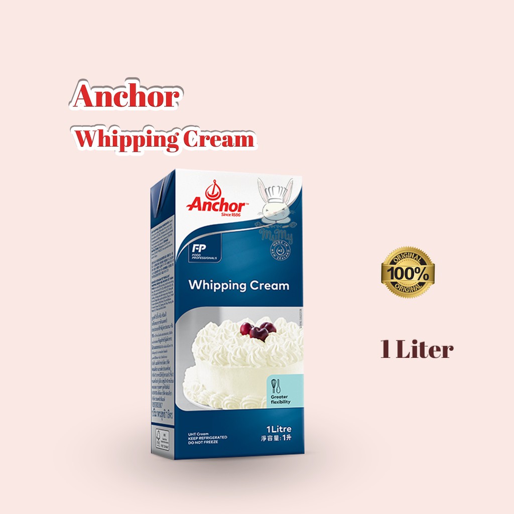 

Anchor Dairy Whipping Cream 1 Liter