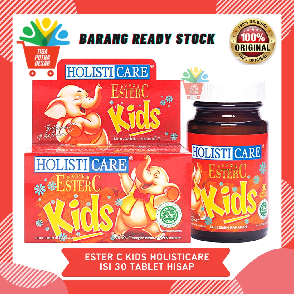 ESTER C KIDS HOLISTICARE ISI 30 TABLET HISAP