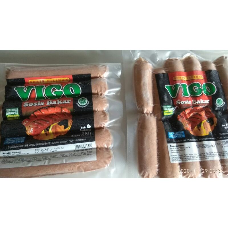 

Sosis Jumbo Vigo Isi 12pcs & 6pcs