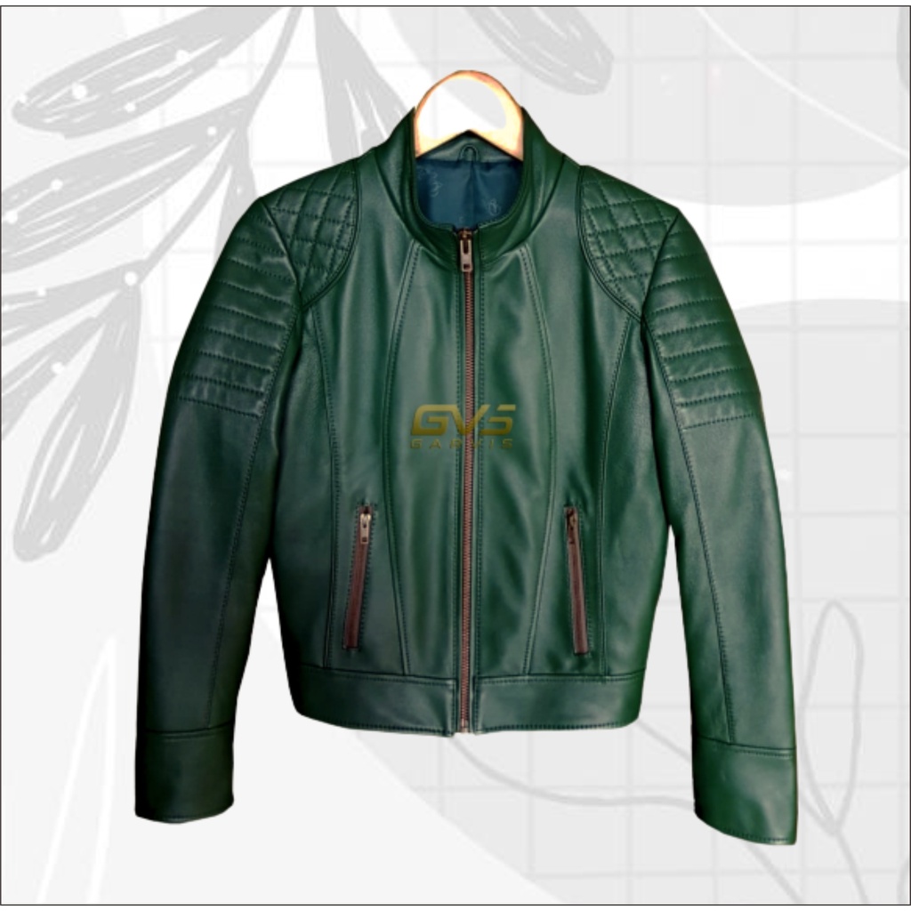 Custom Jaket Kulit Domba Super Premium Garut Garvis