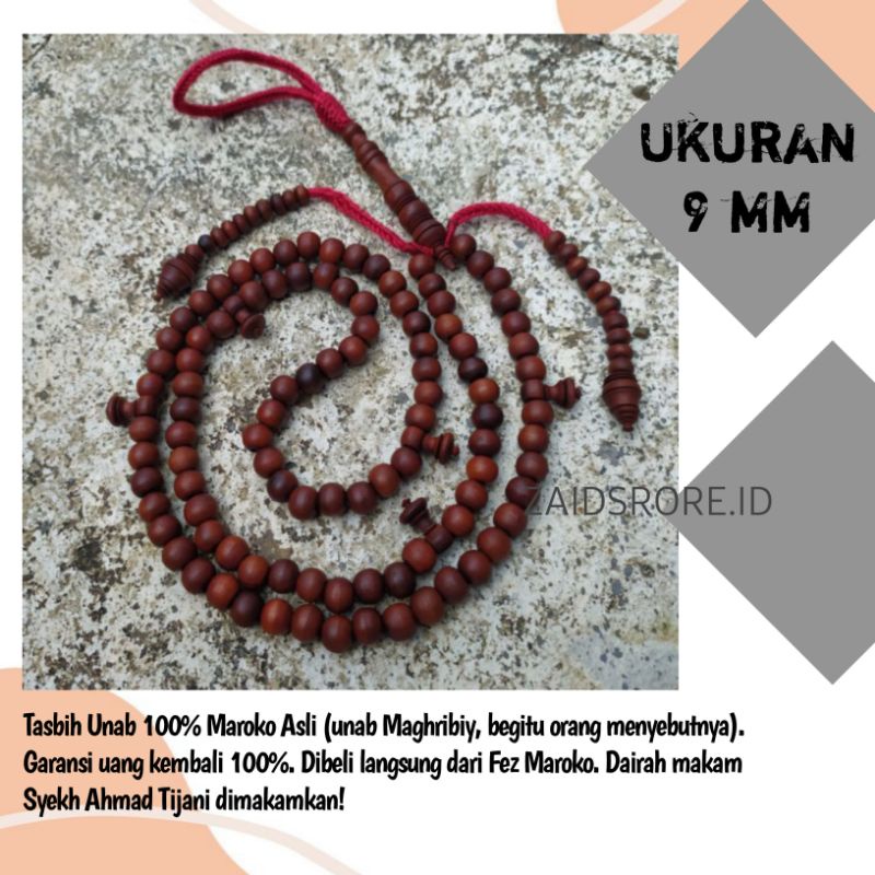 Tasbih Unab Maroko Original
