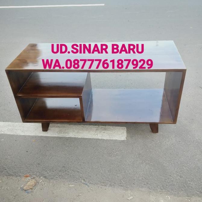 Meja Tv Kayu Jati / Meja Tv Minimalis Kayu Jati Manikawelashop
