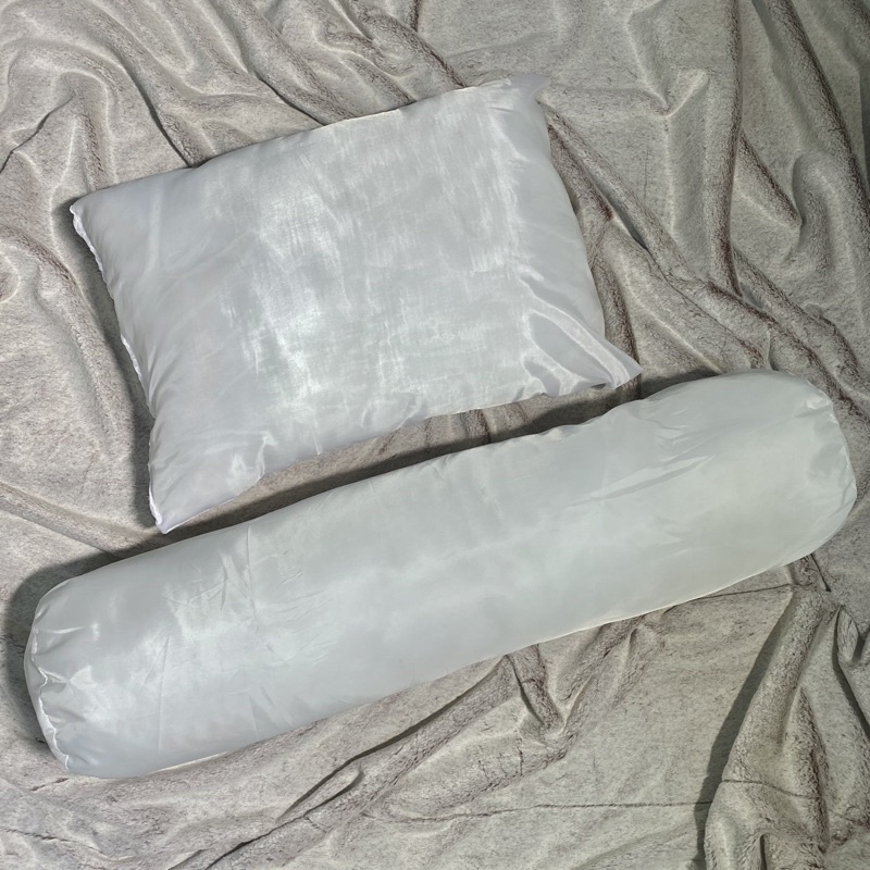 Bantal Tidur ekonomis Silikon 1 set (bantal dan guling)