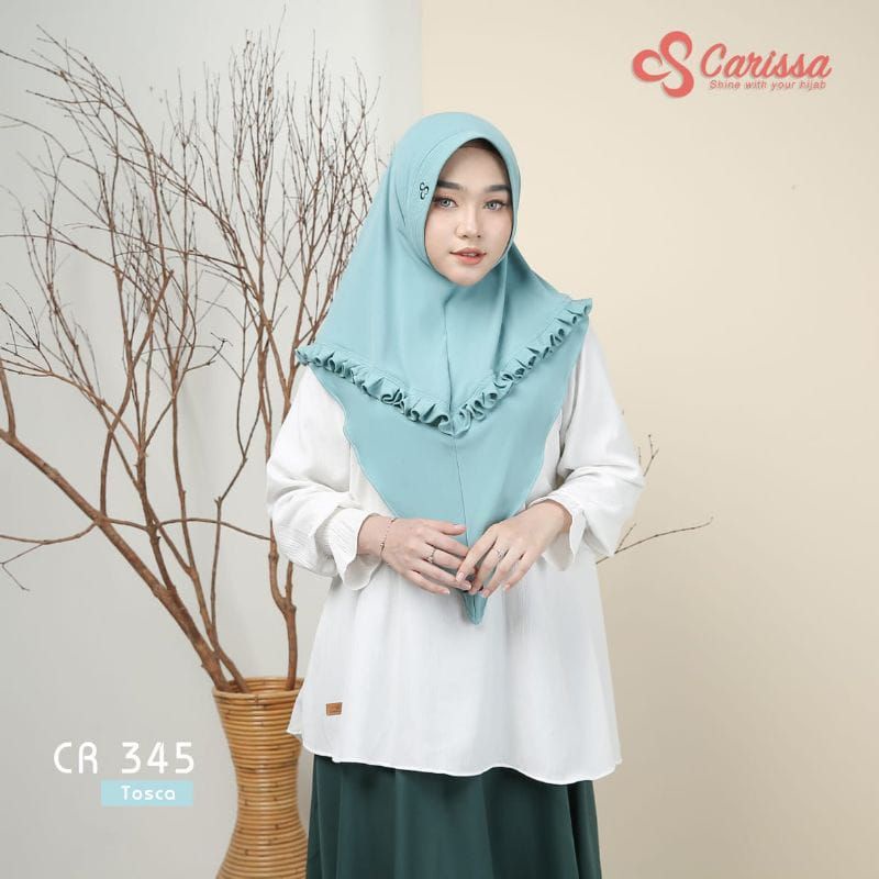 CR 345//HIJAB TERBARU//CARISSA HIJAB//HIJAB TERLARIS//HIJAB MURAH//COD