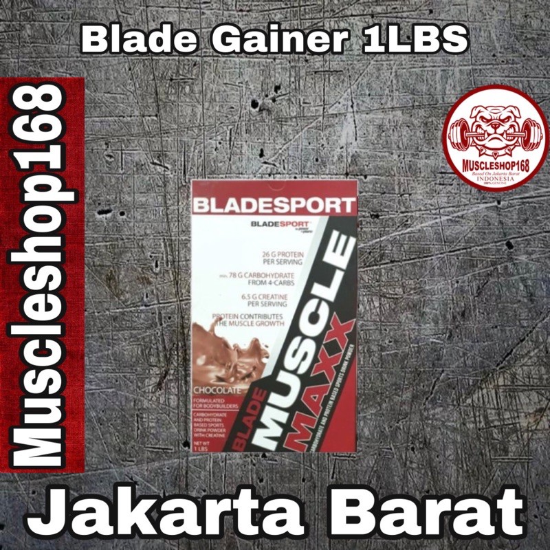Blade Musclemaxx Gainer 1 lbs Mirip Ans N mass King mass Serious mass Elitelabs