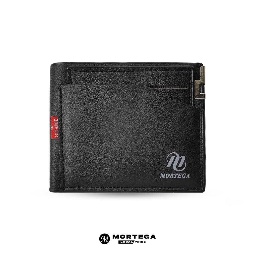 Mortega Dompet Pria Kulit - Dompet Lipat Pria