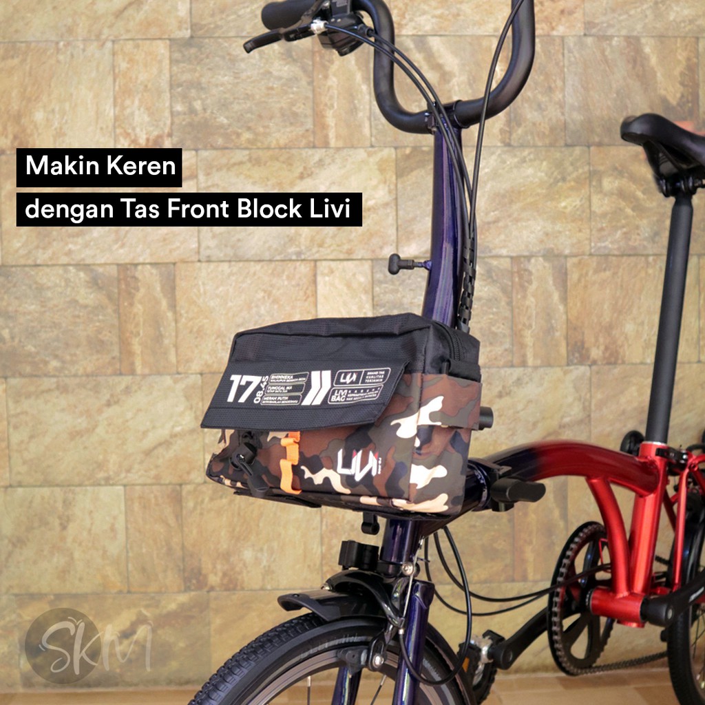 Tas Front Block LIVI FB-X08 - Aksesoris Sepeda