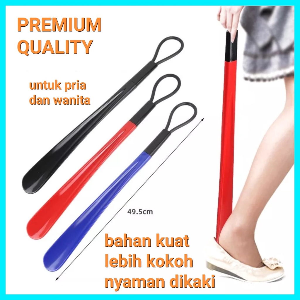 1 PC SENDOK SEPATU BEST QUALITY SHOE HORNS CATOKAN SEPATU SHOE TREE