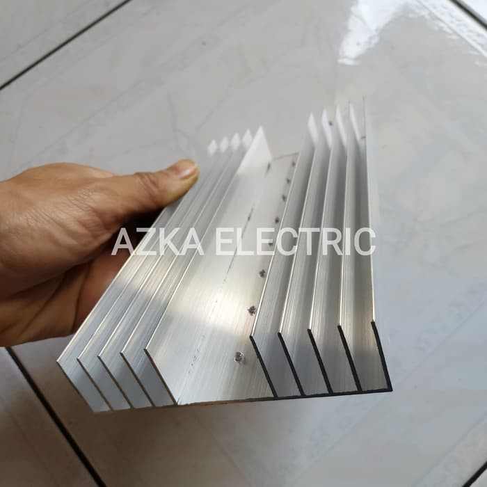 HEATSINK 5 SIRIP 20cm 20 cm (PENDINGIN) - Alumunium