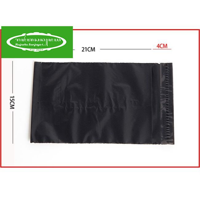 7.7 BIG SALE 10Pcs Black Courier Bags Smooth New Pe Plastic Polymailer