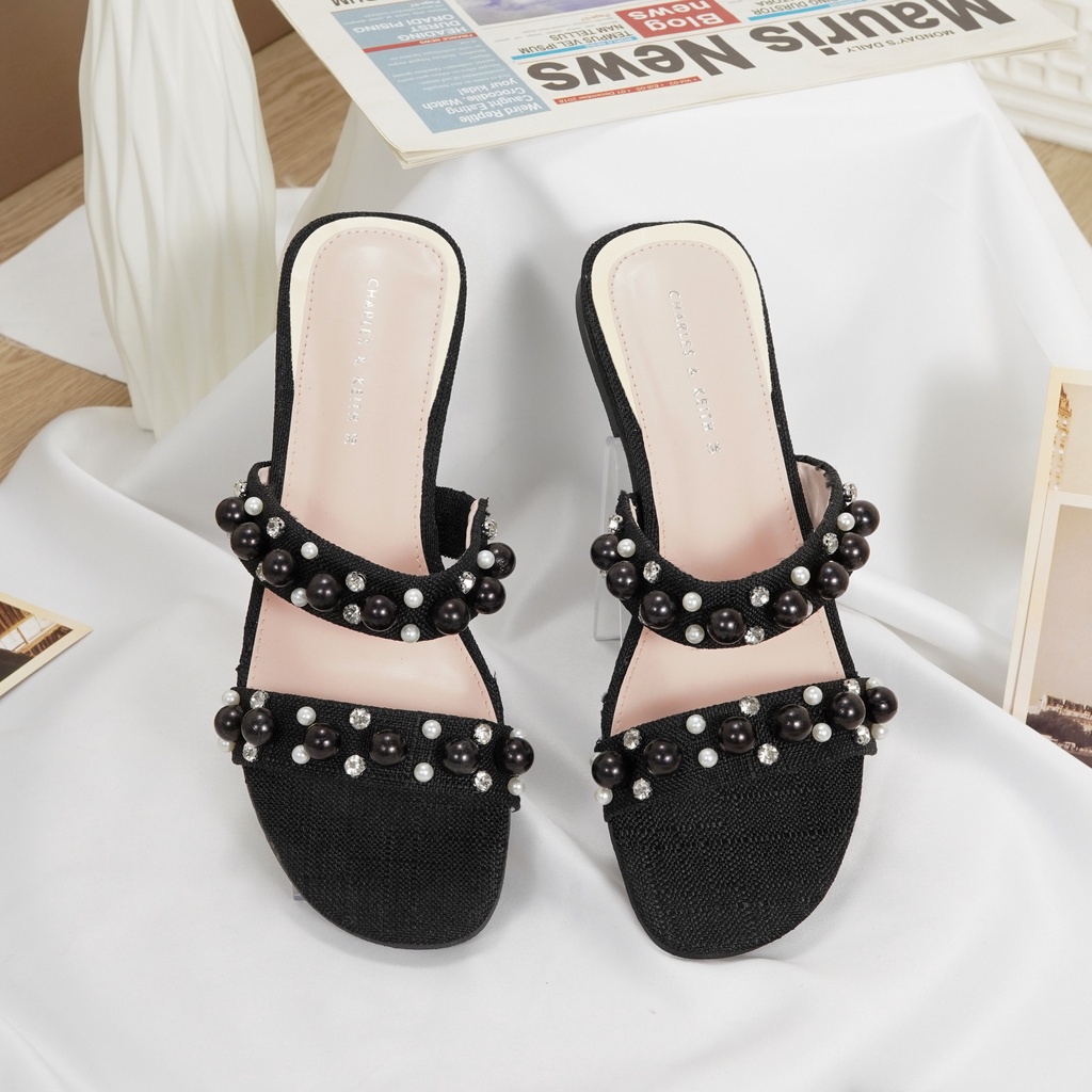 Sepatu Flatshoes CK 395 Ready Black Bisa Untuk Kerja Kuliah Aksesoris Wanita Berkualitas Premium Termurah By Taspremium_id