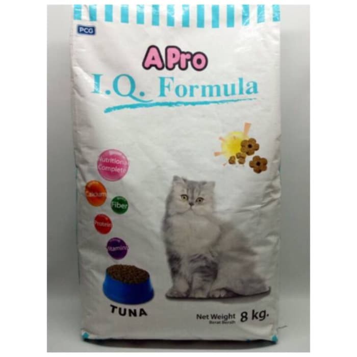 apro a pro IQ formula 8kg makanan kucing 8 kg cat food catfood