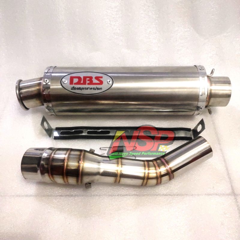 Knalpot Racing DBS Thailand Silencer Plus Slip On New CBR 150 R , New CB 150 R