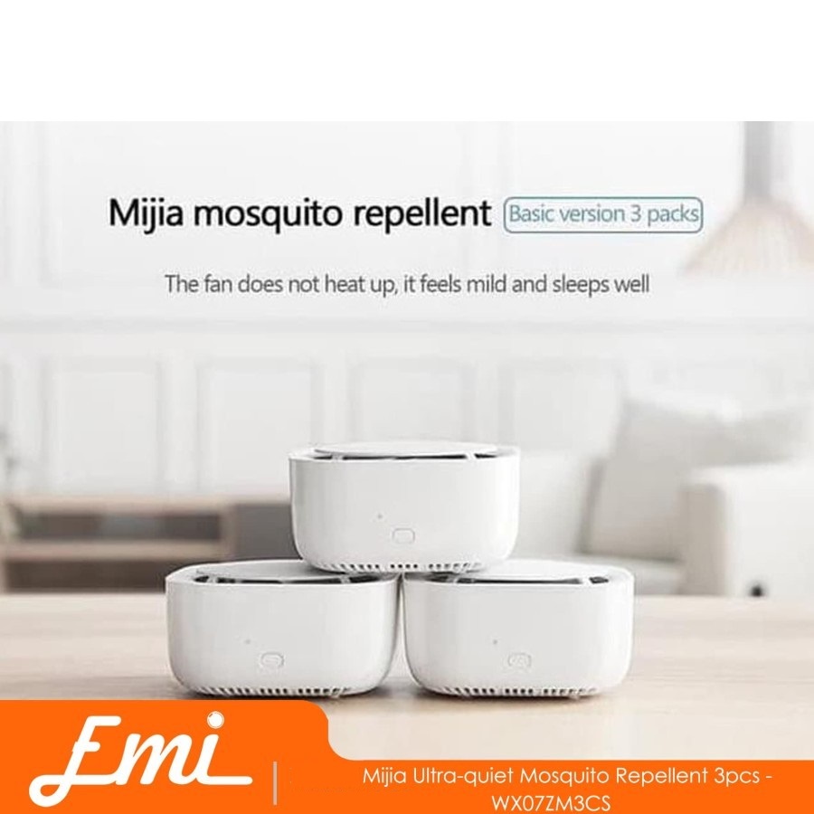 Mijia Ultra-quiet Mosquito Repellent 3pcs Obat Nyamuk WX07ZM3CS