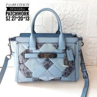 TAS WANITA BRANDED ORIGINAL - COACH SWAGGER 27 PATCHWORK