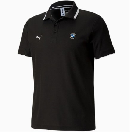 Kaos Polo Pria PUMA BMW MMS Polo Puma Black ORIGINAL