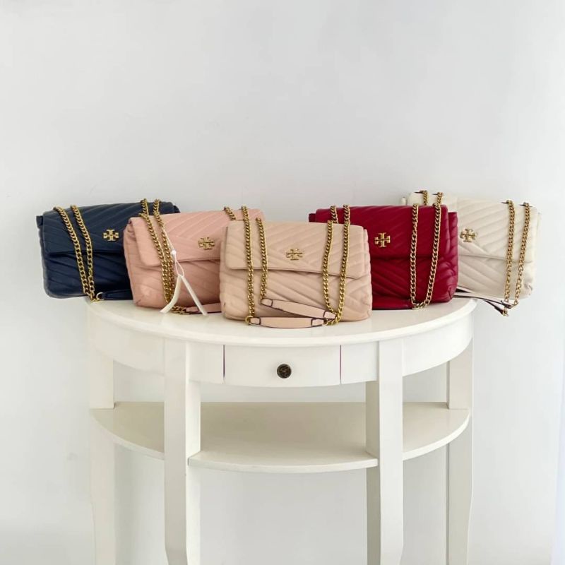 Tas Selempang dan Bahu Tory Burch kira Chevron