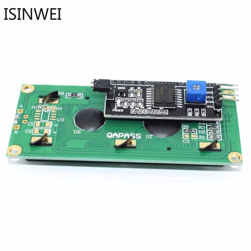 Modul Layar  LCD  Warna  Hijau  IIC I2C 1602 16x2 untuk  