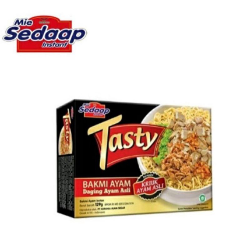 

12 PCS SEDAP TASTY BAKMI AYAM 129 GRAM