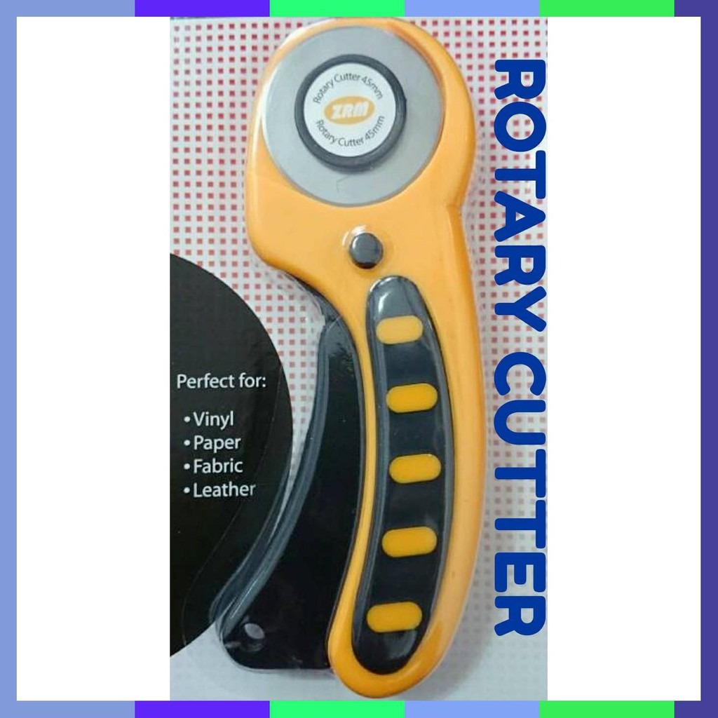 

Rotary Cutter 45Mm Auto Lock Pemotong Kain Kertas Dll