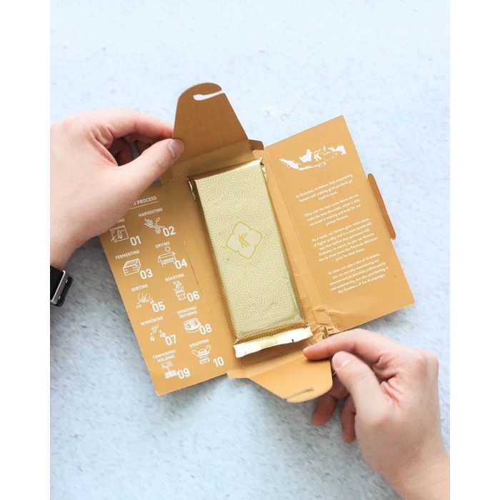 

COKELAT- KRAKAKOA 100% DARK CHOCOLATE SUGAR FREE 50G | 100% COKELAT BEBAS GULA -COKELAT.