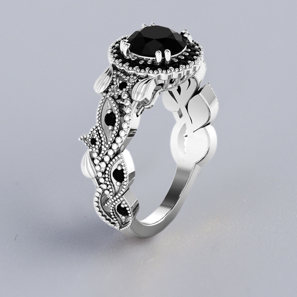 Hu Hu Hu Hu Hu Alat Bantu Pasang Kacamata♡ 2pcs Cincin Jari Bentuk Daun Bunga Aksen Berlian Imitasi Untuk Wanita