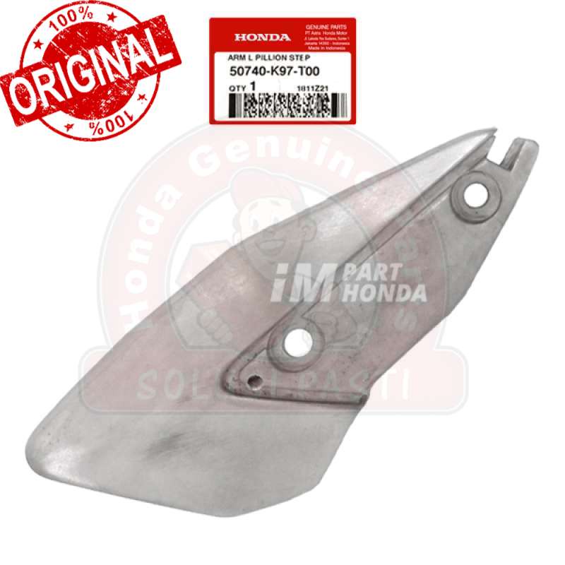 Original  Foot Step Pijakan Kaki Belakang Kiri PCX 150 LED 50740-K97-T00 50740K97T00 Jaminan 100% As