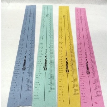 PENGGARIS SKALA KERTAS UNTUK POLA JAHIT