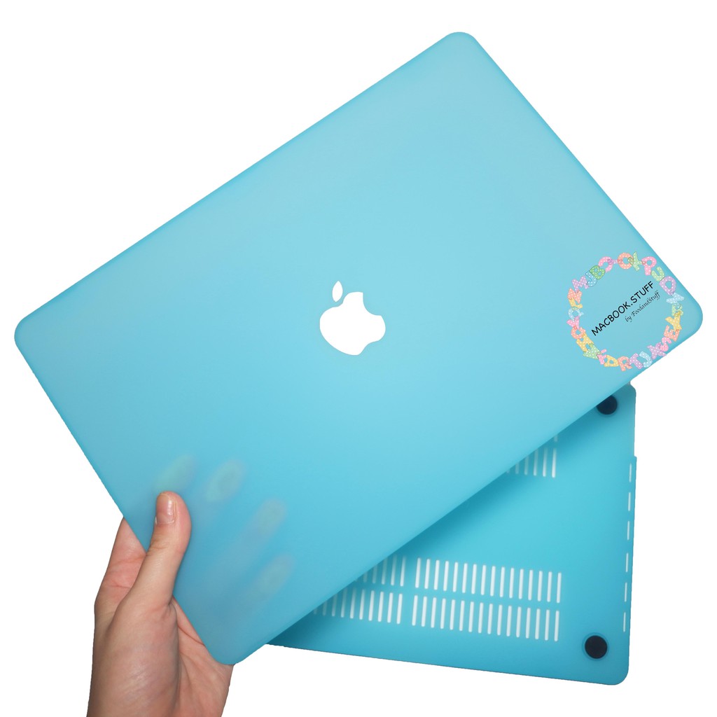 MACBOOK Case MATTE SKYBLUE NEW AIR PRO RETINA 11 12 13 14 15 16 INCH NON /  WITH CD ROOM / TOUCHBAR / TOUCH ID / M1 2020 2021 2022