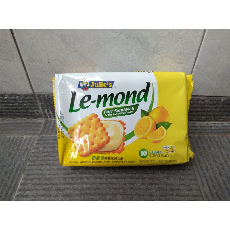 

Julies lemon Julie's Le mond Biskuit Lemon 170g